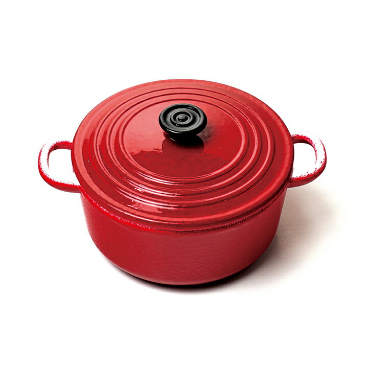 エルベール ミニチュアパーツ 両手鍋 MIT-879 レッド | ミニチュア 調理用具 赤いなべ 雑貨 ミニチュアハウス ミニチ…