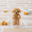 ハマナカ H441-609 ふわふわ羊毛でつくる フェルト犬 トイプードル(立ちポーズ) | フェルト羊毛 キット いぬ 犬 イヌ プードル ドッグ 羊毛フェルトキット