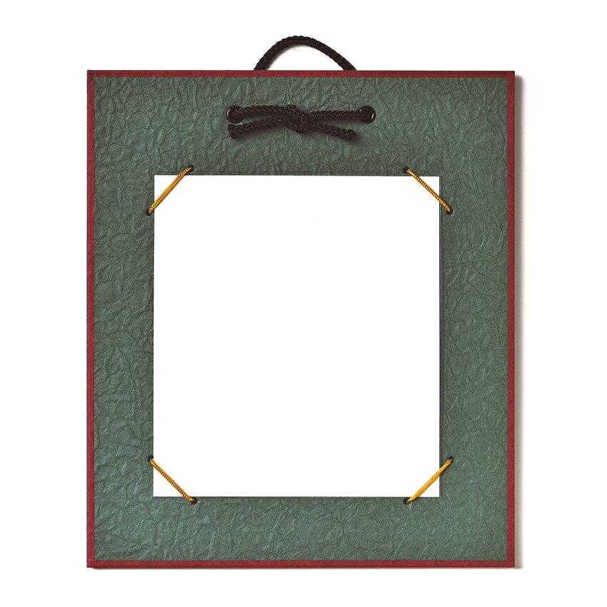 タカギ繊維 豆色紙掛け 緑 MS-1400 縦21×横18cm 壁掛け 色紙 | パナミ 色紙掛け 小さい グリーン みどり 端午の節句 キット 皐月兜 豆色紙...