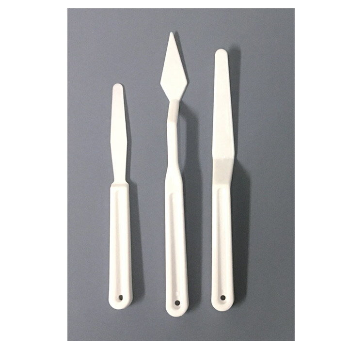 つまみ細工用 ヘラ 3コセット A （樹脂製） TP-38 つまみ細工 手芸 手芸用品 手作り ハンドメイド へら 道具 セット 便利グッズ ボンドヘラ ボンドへら 接着剤 糊ヘラ のりヘラ