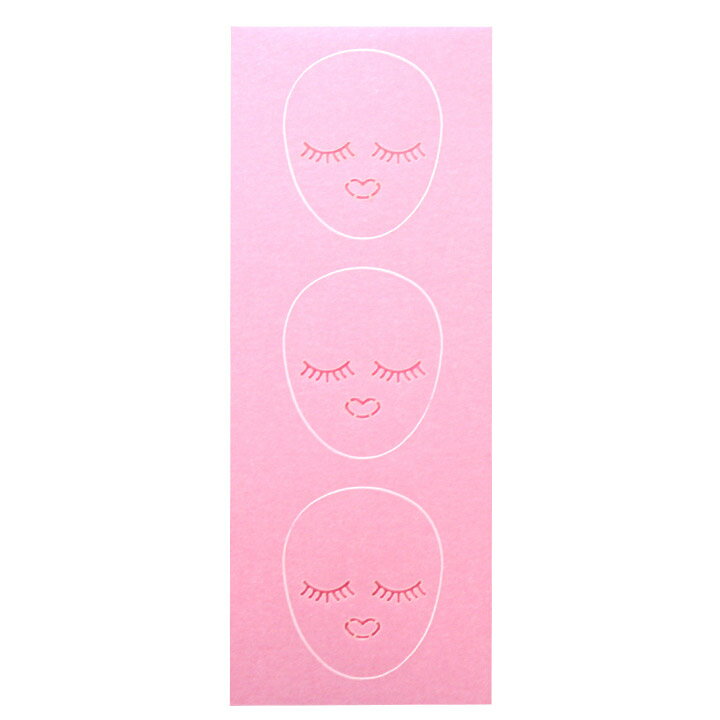 人形 フェイスシート NB-200 3.2×2.7cm ベーシックタイプ 顔 テンプレート （タカギ繊維） | 顔 シート 人形 フェイスガイド 顔型 ドール 人形の顔 輪郭