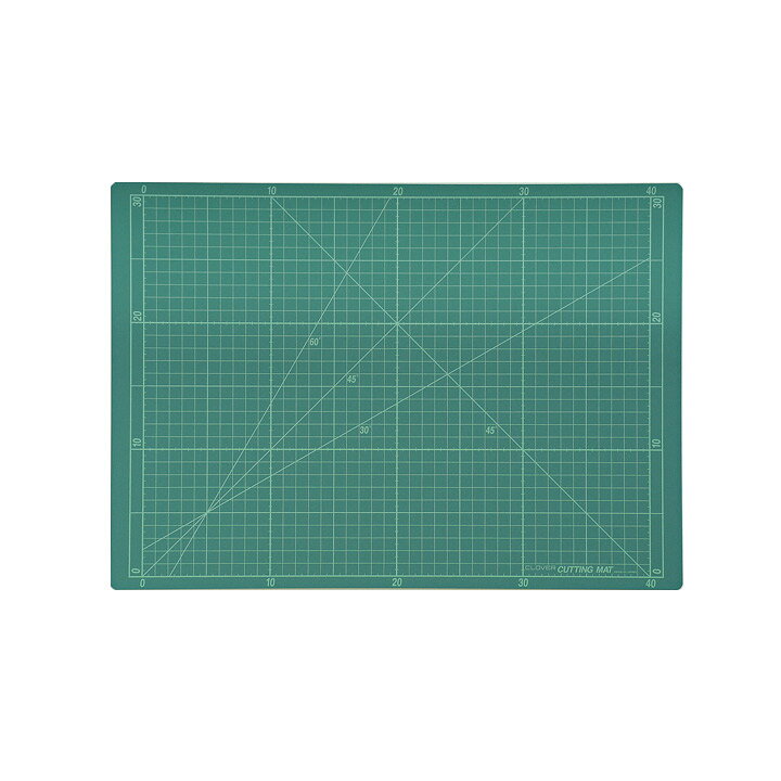 クロバー カッティングマット 45×32cm 57-643|ソーイング道具 カッターマット カッティングボード カッター台 Clover