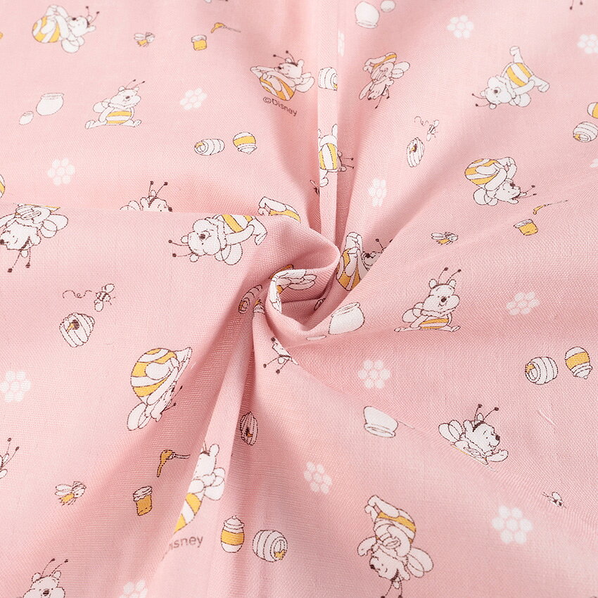 ディズニー みつばちプーさん ダブルガーゼ 50cm単位 | 切売り 切り売り 生地 布 ...