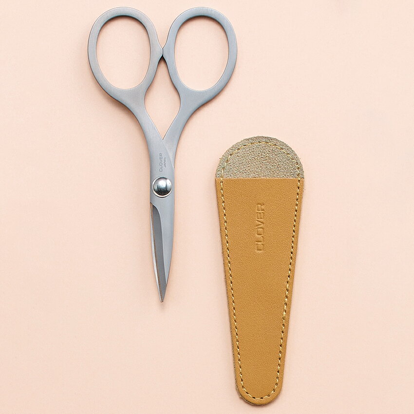クロバー 手芸ステンレスはさみ シャープル115mm 本革サック付 | Clover はさみ ステンレスはさみ シャ..