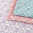 シャルディネ 小ちゃなお庭 チューリップ 50cm単位|切売り 切り売り 生地 布 布地 ジャルディネ コットン100% 花柄 フラワー柄 小花柄 チェック柄 格子柄 薄手 薄地 服地 ウエア レディース かわいい クラシカル おしゃれ