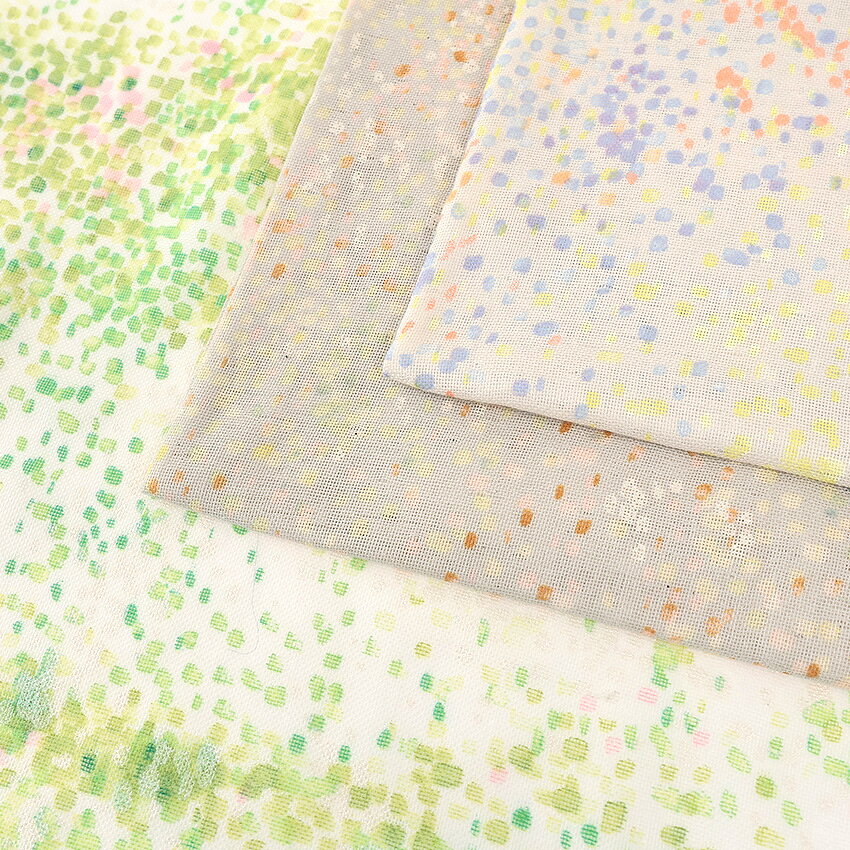 nani IRO 2026 Water fall ダブルガーゼ 50cm単位 | 生地 布 切売り 切り売り 布地 ナニイロ Wガーゼ かわいい コットン100％ 2重ガーゼ 赤ちゃん ベビー キッズ 天然素材 マスク関連 布マスク