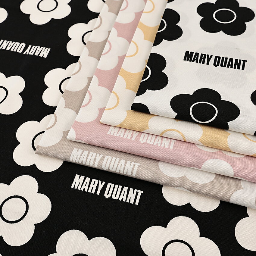 マリークヮント デイジー オックス 50cm単位｜切売り 切り売り 生地 布 布地 マリークワント MARY QUANT マリクワ イ…