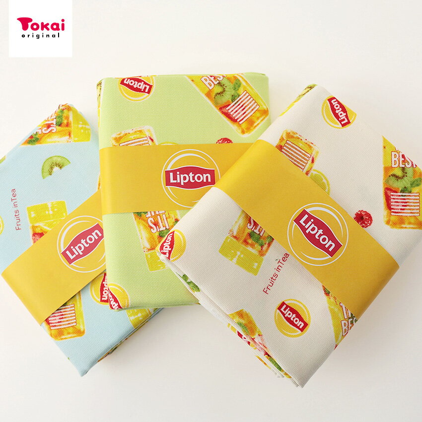 Lipton フルーツインティー オックス 50cm カットクロス | 生地 布 布地 はぎれ カット布 リプトン 紅..