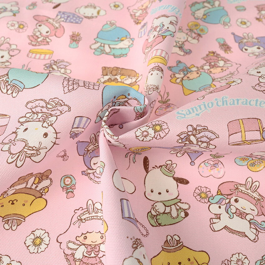 サンリオ キャラクターズ うさ耳 オックス 50cm単位 | 切売り 切り売り 生地 布 布...