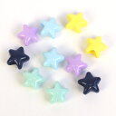 CraftCafe ゆめふわ 星形 ループエンド 2個入り｜副資材 ループエンド かわいい ゆめふわ 星 ひも止め パーツ 金具 トーカイ