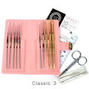 あみ針セット Classic3 かぎ針・レース針15点セット | セット 針 編み針 手芸 手芸用品 道具 編物 かぎ針 かぎばり かぎ編み かぎ編み針 レース針 レース針セット 手編み 編み針セット