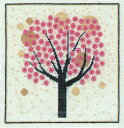 刺繍 輸入キット Haandarbejdets Fremme(フレメ) 花桃の木 【メール便可】花もも