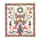 刺繍 刺しゅう輸入キット Thea GOUVERNEUR Christmas White Aida 2077 | クリスマス クロスステッチ