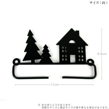 Deco hanger house with tree 11cm 黒 家+ツリー 【メール便可】 | クリスマス クリスマスツリー ツリー 飾り ハンガー かわいい タペストリー 壁 壁飾り 壁掛け オーナメント クリスマスオーナメント 手作り 手芸 飾り付け 手芸用品 おしゃれ