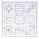 刺繍 キット チューリップ 刺し子 花ふきん SASHIKO WORLD America ファーマーズワイフ