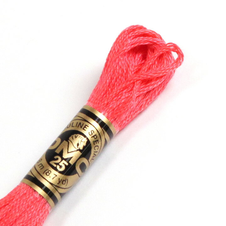 刺繍 刺しゅう糸 DMC 25番 レッド・ピンク系 892