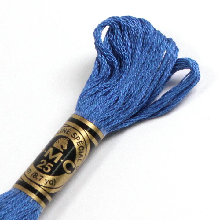 刺繍 刺しゅう糸 DMC 25番 パープル・ブルー系 825