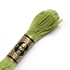 刺繍 刺しゅう糸 DMC 25番 グリーン系 471