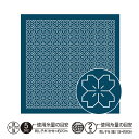 オリムパス 一目刺しの花ふきん布パック 桜の花 (藍) 印刷済布 H-2033 | 刺し子布 藍布 紺 さくらの花 さくら柄 桜 セット さしこ