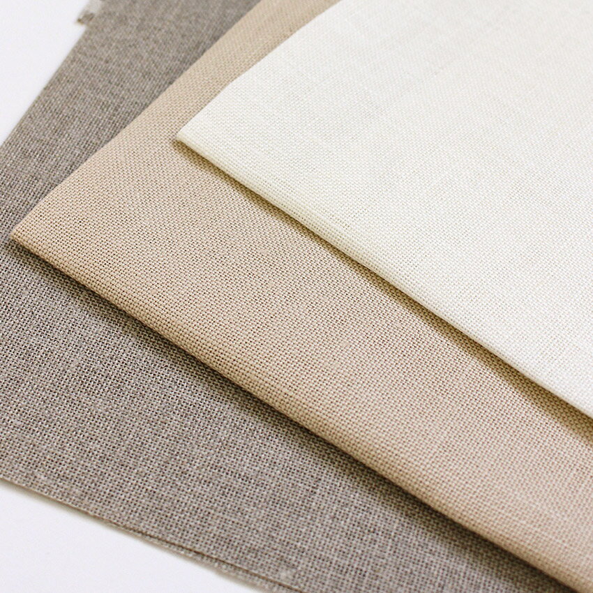 刺繍布 フレメ リネンクロス 40×50cm 12B／12U／12N | Haandarbejdets Fremme 50-1100／50-1101／50-1102 麻 布 北欧 カットクロス 刺繍 クロスステッチ