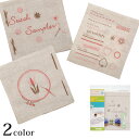 チューリップ フランス刺繍のステッチブック 作製キット アトリエFil/EK-101 ピンク/EK-102 ブルー | フランス刺しゅう 基本ステッチ 練習 習得 セットキット 初心者 針ものがたり Tulip