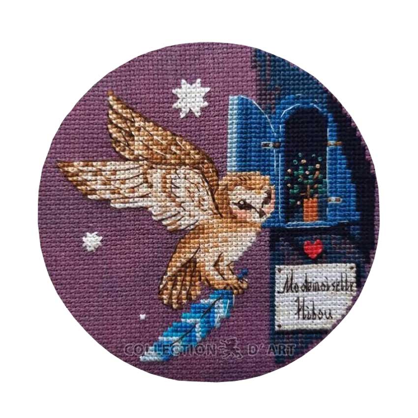 乐天商城 - 刺繍 輸入キット クロスステッチ RTO Feather for fairy tales C70001 | 鳥 クロスステッチキット 輸入刺繍 輸入キット 輸入刺しゅう