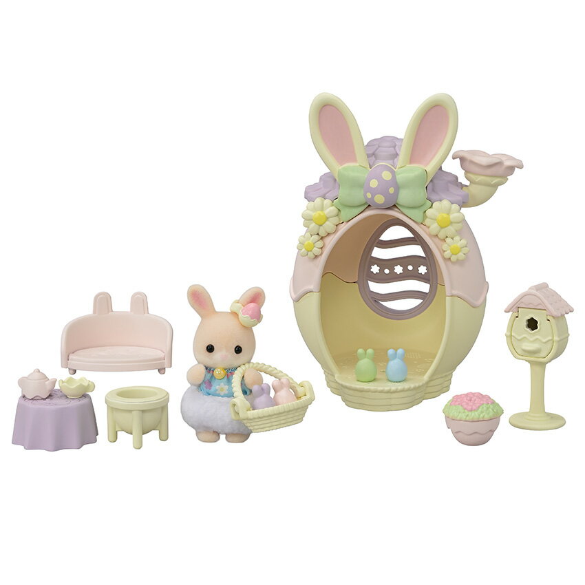 シルバニアファミリー マーガレットウサギのイースターエッグハウスのサムネイル