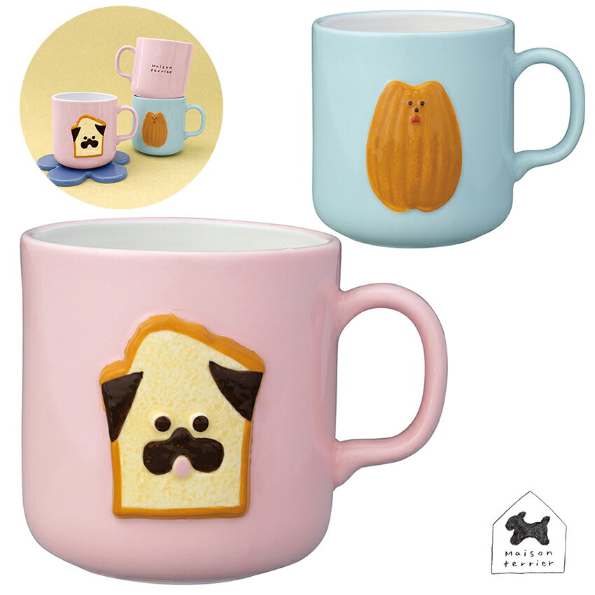 焼き菓子レリーフマグ │ マグカップ カップ おしゃれ かわいい 電子レンジ対応 レンジ可能 レンジ対応 ..