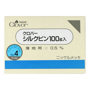 マラソン期間中2点でP5倍3点10倍!シルクピン No.4　32mm 100g入 極細で薄地に最適  ...