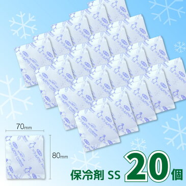 不織布保冷剤SS フジクールパック(20g)×20個 ジェルタイプ ミニサイズ 夏 冷やす 熱中症 マスクのポケットに 生鮮食品の保存 お弁当の保冷 (メール便可) お中元 ステイホーム おうち時間 手芸男子
