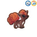 ポケットモンスター ロコン シールワッペン ポケモン POS019 (取り寄せ品) (メール便可)