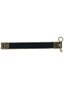 バネ口金 カン付 アンティークゴールド 10本入 BK-1121AG (取り寄せ品) (メール便可)