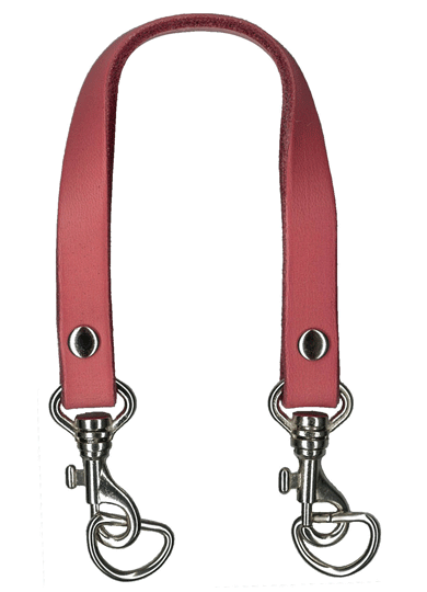 本革携帯電話ケース用持ち手 本皮 全長22cm(金具部分含む)　BS-2726S　(取り寄せ品)　(メール便可)