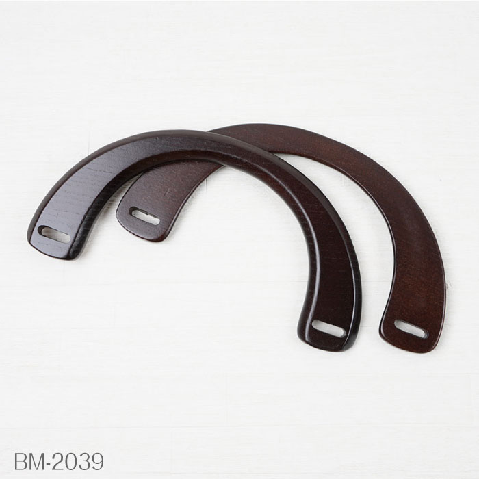 木工手さげタイプ持ち手 木製 バッグ かばん ハンドル 持手 イナズマ 植村 INAZUMA　BM-2039　(取り寄..