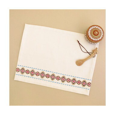 オリムパス △スウェーデンししゅうキット　ランチョンマット　SW-16　(取り寄せ品)　(メール便可)のサムネイル