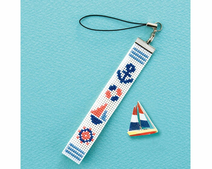 ストラップししゅうキット　マリン　ST-15　(メール便可)　【年始営業日より順次発送予定】