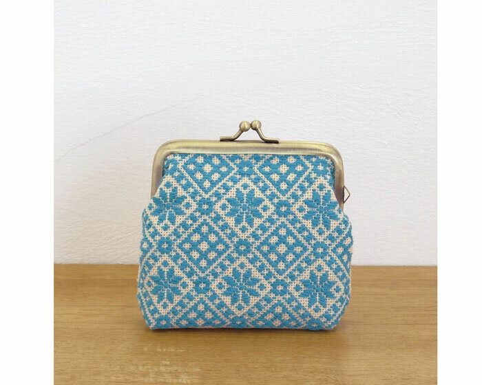 オリムパス がま口ポーチ　こぎん38　(取り寄せ品)　(メール便可)