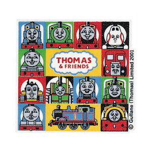 アイロン転写シート フロッキーワッペン トーマス FL5 (メール便可) 入園入学準備 ステイホーム バレンタインデー 手芸男子