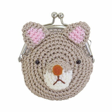 オリムパス アニマルがま口 キット　イヌのアニマルがま口 キット　AK27　(取り寄せ品)　(メール便不可)