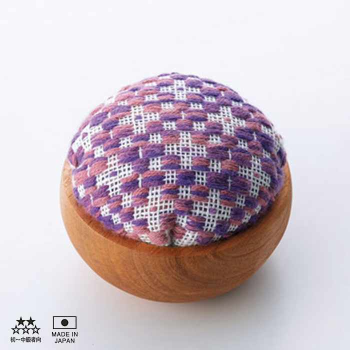 オリムパス こぎんキット ウッドボウルピンクッション　あじさい　kogin　こぎん88　(取り寄せ品)　(メ..