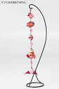手芸キット 京ちりめん下げ飾り 願いの糸(エンジ・安心) LH-387 (取り寄せ品) (メール便不可)