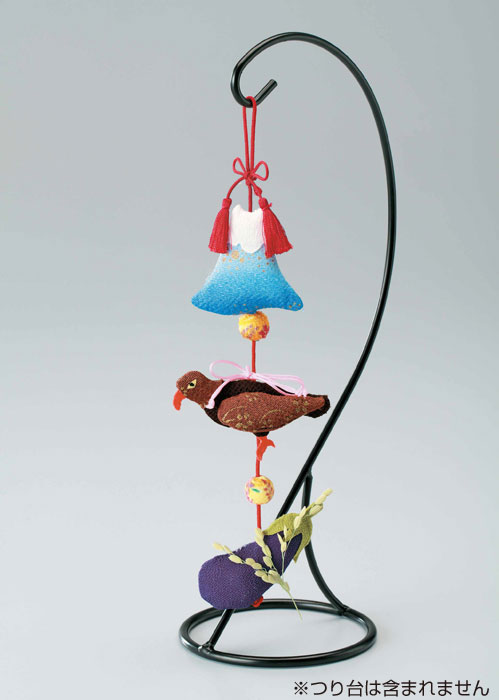 パナミ 手芸キット 京ちりめん下げ飾り お正月(初夢)　LH-396　(取り寄せ品)　(メール便可)