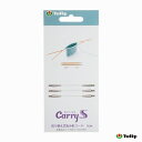 ●Tulipチューリップ 『キャリーエス 切り替え式竹針セット』 4号(3.30mm) 24cm 輪針 carry S TCS-12 (メール便可)