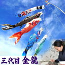 手描き 鯉のぼり こいのぼり 庭用 染無し 名前染め 家紋染め 三代目金龍デザイン 3m 新作 秀光 限定品 特選 目玉商品 買得 人気 ランキング B1030