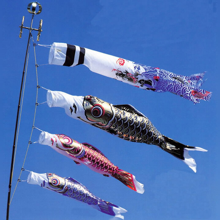 江戸鯉のぼり職人　川尻金龍 作