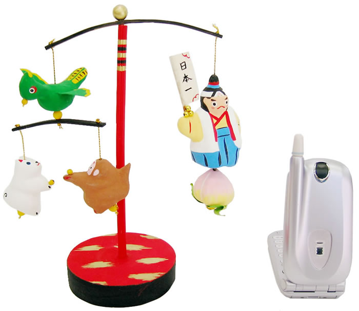 【五月人形】張子　桃太郎やじろべえ【新作】【秀光】【限定品】【楽ギフ_のし】【楽ギフ_のし宛書】【D018】