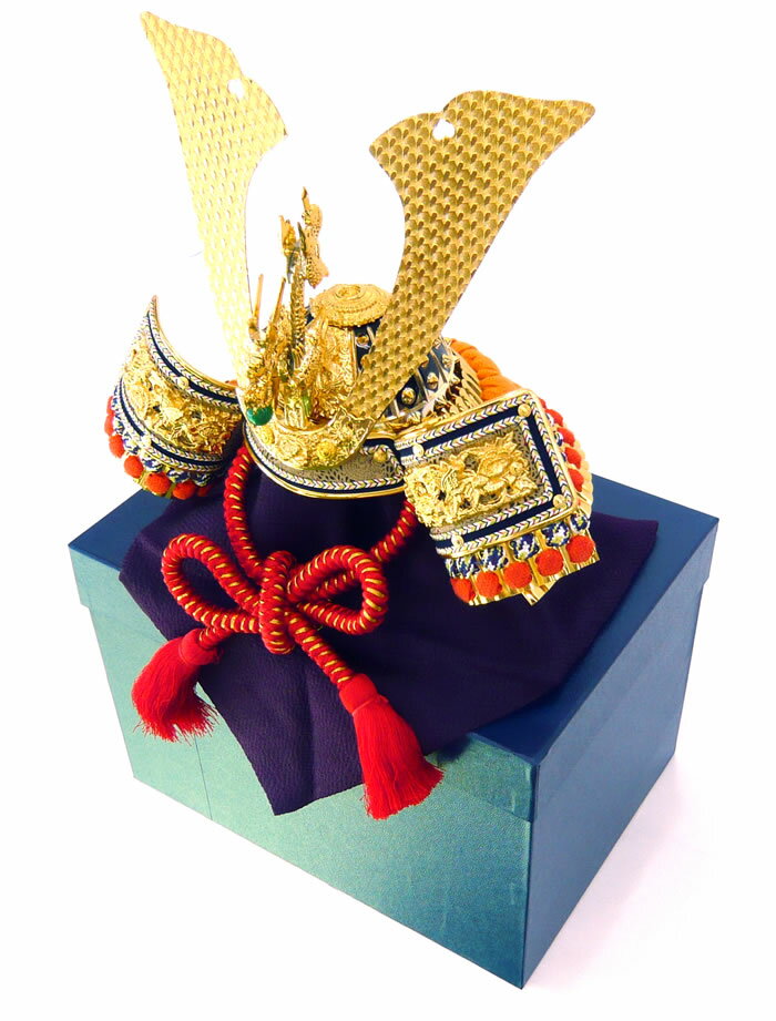 【ポイント最大44倍】【五月人形】【兜】【G111】ミニ兜13号　No.1【秀光】【新作】【限定品】【楽ギフ_のし】【楽ギフ_のし宛書】