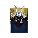 【五月人形】【兜】【G134】青竜ミニ兜10号 屏風・弓太刀付き【秀光】【新作】【限定品】【楽ギフ_のし】【楽ギフ_のし宛書】