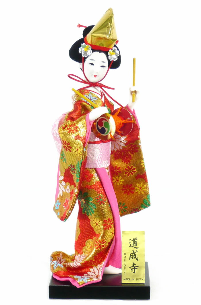 【日本人形】【J006】日本人形4号ケース入り【道成寺】【新作】【秀光】【限定品】【楽ギフ_のし】【楽ギフ_のし宛書】