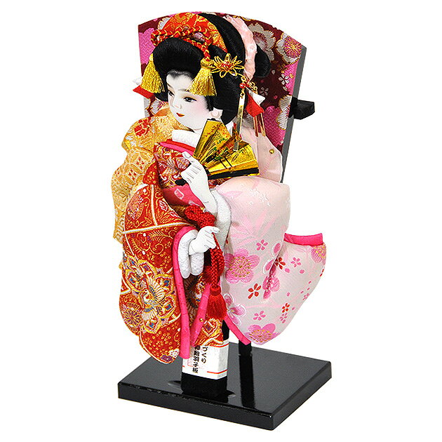 羽子板 初正月 初節句 厄除け かわいい 立体 振袖 道成寺 コンパクト ミニ 新作 秀...